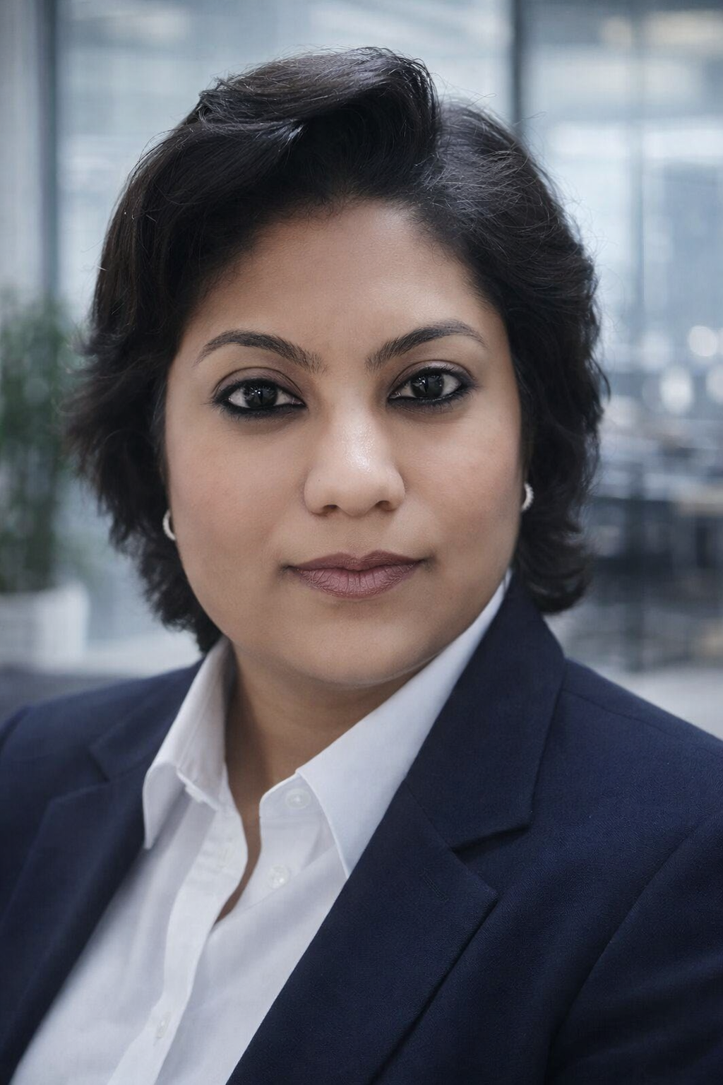 Professional portrait in office setting